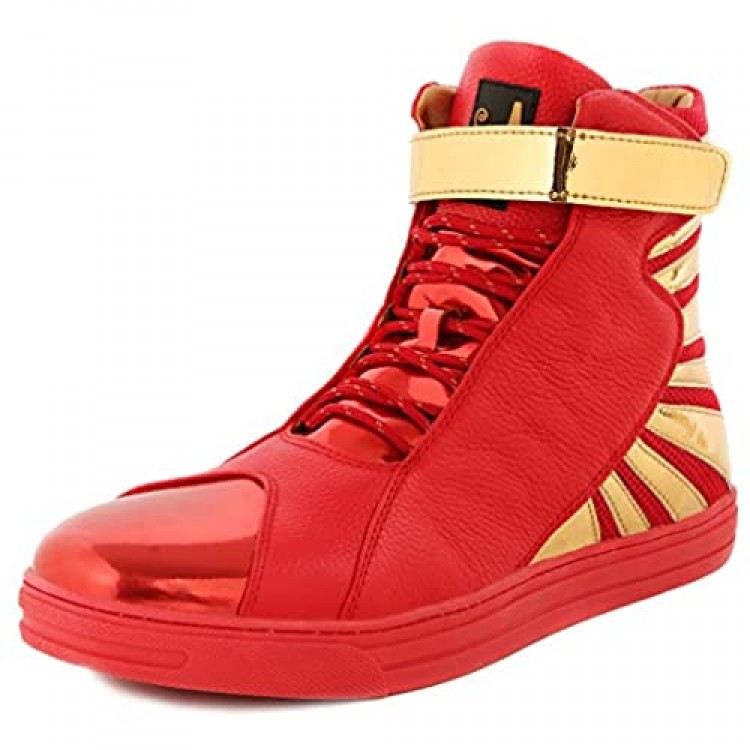Negash Mens Amun Ra Sneakers High Top Chukka Boots for Man