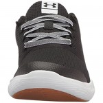 Under Armour Unisex-Child Grade School Charged Sneaker Black (001)/White 5