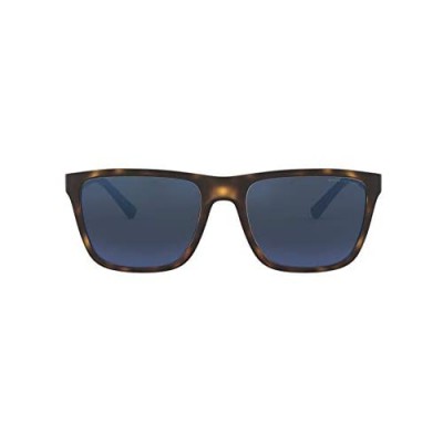 Armani Exchange Man Sunglasses Tortoise Lenses Injected Frame 57mm