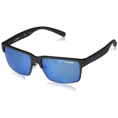 ARNETTE Men's An4250 Silentio Rectangular Sunglasses
