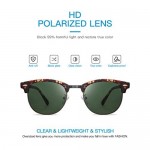 CNLO Polarized Sunglasses Fashion Sunglasses UV400 Protection Sunglasses With Thickened Polarized Lenses