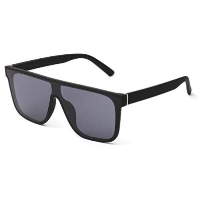 EYERNO Trendy Shields Sunglasses For Women Men Fashion Square Sun Glasses