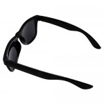 Men's Black Classic Horn Rimmed Retro Sunglasses