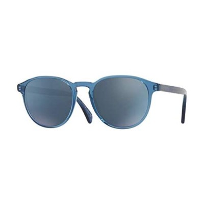 PAUL SMITH MAYALL 8263S - 1636W6 SUNGLASSES ROYAL BLUE/BLUE TEAL MIRROR 51MM