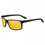 Soxick Night Driving Glasses Anti Glare Polarized Night Vision Sunglasses for men women Yellow