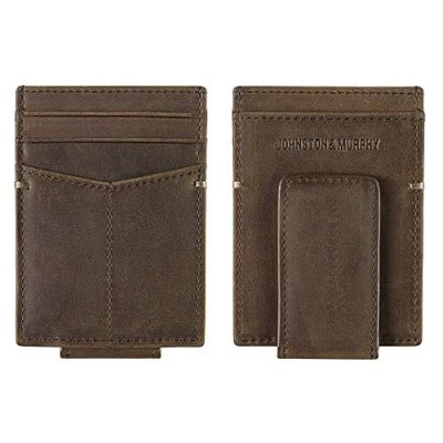 Johnston & Murphy Men's Front-Pocket Wallet/Money Clip