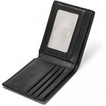 Slim Wallets for Men Small leather Front Pocket RFID Blocking Card Holder Camo Minimalist Bifold Wallet for Boy