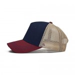 Baseball Cap Men Athletic Vintage Distressed Baseball Caps Twill Adjustable Dad Trucker Hat Flag Cap