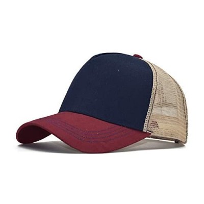 Baseball Cap Men Athletic Vintage Distressed Baseball Caps Twill Adjustable Dad Trucker Hat Flag Cap