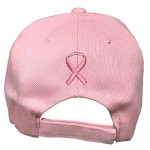 Black Duck Brand Embroidered Pink Lives Matter Breast Cancer Awareness Pink Ribbon Adjustable Baseball Hat/Cap