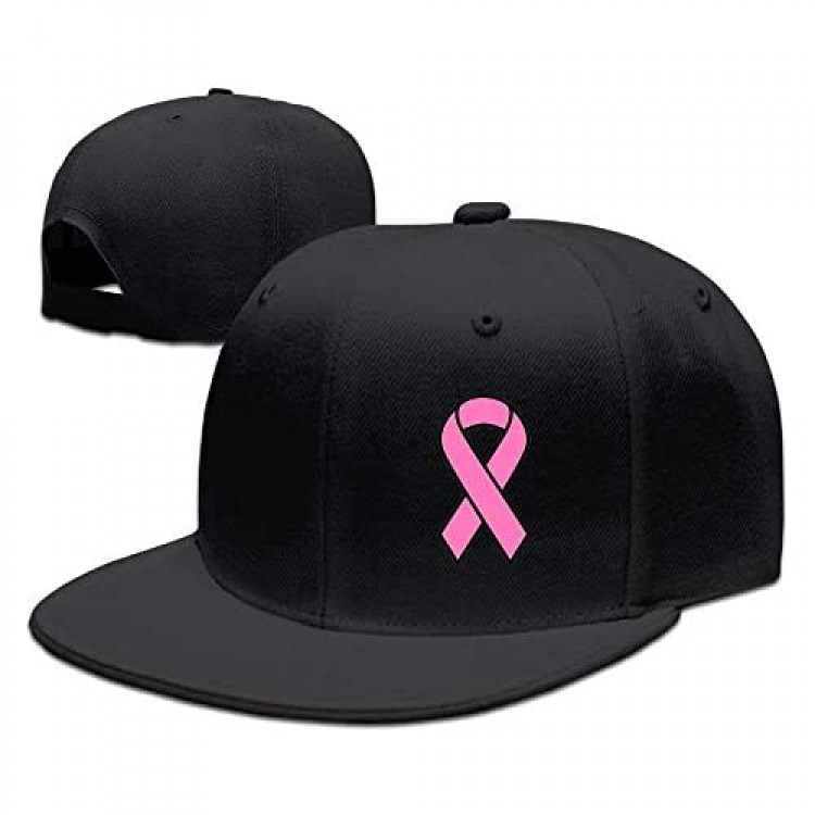 bowlife Adults Breast Cancer Funny Snapback Fitted Flat Bill Hats