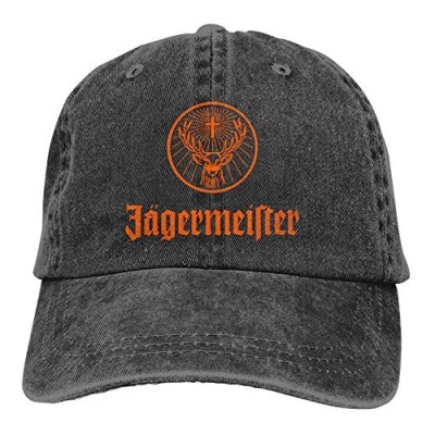 Denim Cap Jagermeister Baseball Dad Cap Classic Adjustable Sports for Men Women Hat