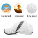 FADA Quick Dry Sports Hat Lightweight Breathable Soft Outdoor Run Cap Men's Sun Caps for Tennis/Golf/Baseball/Fishing/Hiking