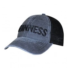 Guinness Label Black & Grey Baseball Cap