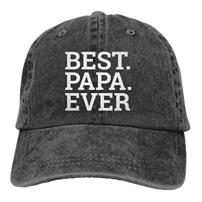 KZEMATLI Unisex Word'S Best Mom Denim Hat Adjustable Washed Dyed Cotton Dad Baseball Caps