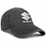Men Fashion Denim Hats Cricket Suzuki-Vitara-Motorcycles-car-Logo- Vintage Baseball Cap Team Womens Caps