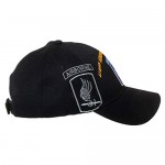 Officially Licensed US Army 173rd Airborne Brigade Sky Soldiers Embroidered Black Adjustable Baseball Cap