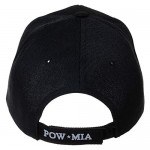 POW/MIA You are Not Forgotten Embroidered Black Adjustable Baseball Cap