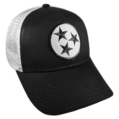 Strange Cargo Tennessee Flag Black and Grey Curved Brim Cap Hat Snapback Adjustable