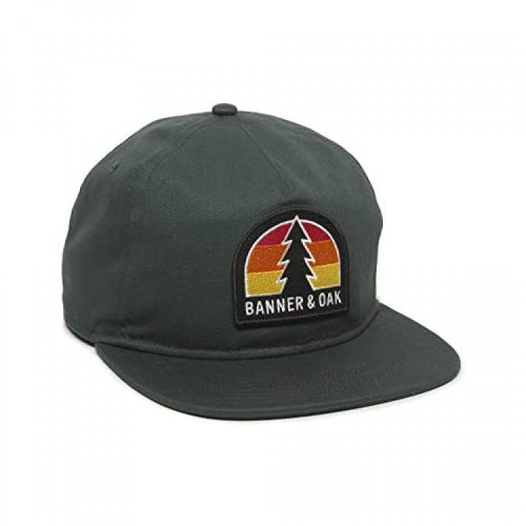 Switchback Embroidered Scout Patch Hat - Adjustable Baseball Cap w/Plastic Snapback Closure