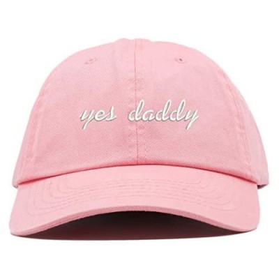 TOP LEVEL APPAREL Yes Daddy Embroidered Low Profile Deluxe Cotton Cap Dad Hat