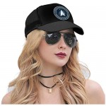 United States Space Force Unisex Hats for Women Baseball Caps Adjustable Mesh Hats for Men Black