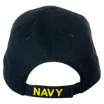 U.S. Navy Caps Retired Direct Embroidered Cap Black Adjustable
