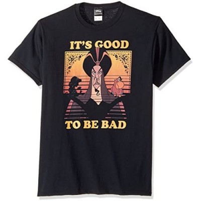Disney Men's Aladdin Jafar It's Good to Be Bad Graphic T-Shirt