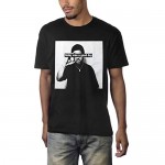 DOBY Urban Hip Hop Vintage Graphic Art Printed Men's Casual T-Shirt