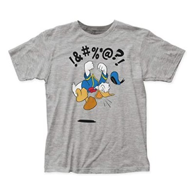 Donald Duck Angry Donald Fitted Jersey tee