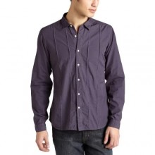 Converse by John Varvatos Men's Long Sleeve Pleated Button Front Shirt