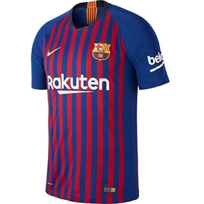 Nike Men's FC Barcelona Vapor Knit Home Match Soccer Jersey